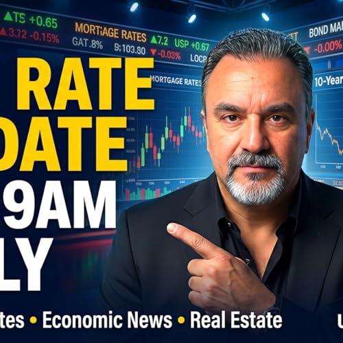 S2025 Ep323: The Rate Update LIVE: Mortgage Rates, Markets & Real Estate at 9AM