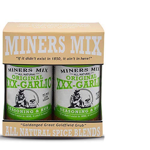 XXX-Garlic Gourmet Seasoning. A Whole Lot More than Plain ‘Ol Garlic Salt. Roasted, Grilled, BBQ, or Smoked Steak, Chicken, Prime Rib, Tri Tip, Pork, Lamb, Vegetables (6 Ounce (Pack of 2))