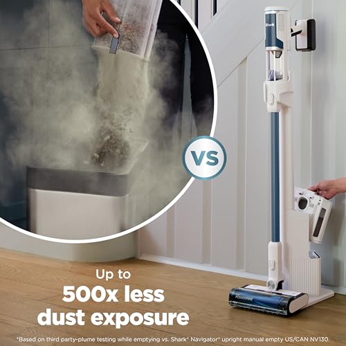 Image of Shark Clean & Empty Cordless Stick Vacuum - Lightweight Cordless Vacuum with Auto-Empty System, HEPA Filter, Portable, Rechargeable, Exclusive Motorized Hand Tool for Pet Hair, BU3523
