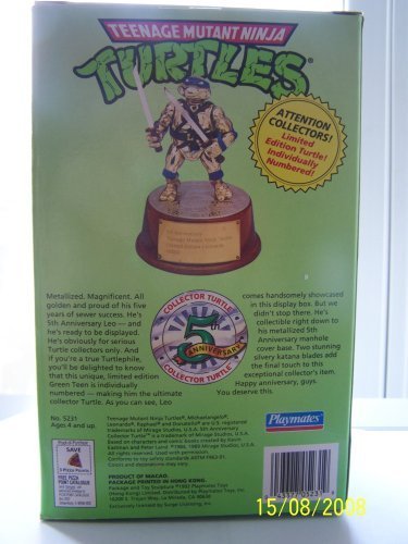 5th Anniversary Teenage Mutant Ninja Turtles 