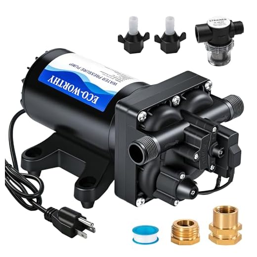 ECO-WORTHY Diaphragm Water Pump Booster