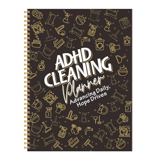 ADHD Cleaning Planner, Weekly and Monthly...