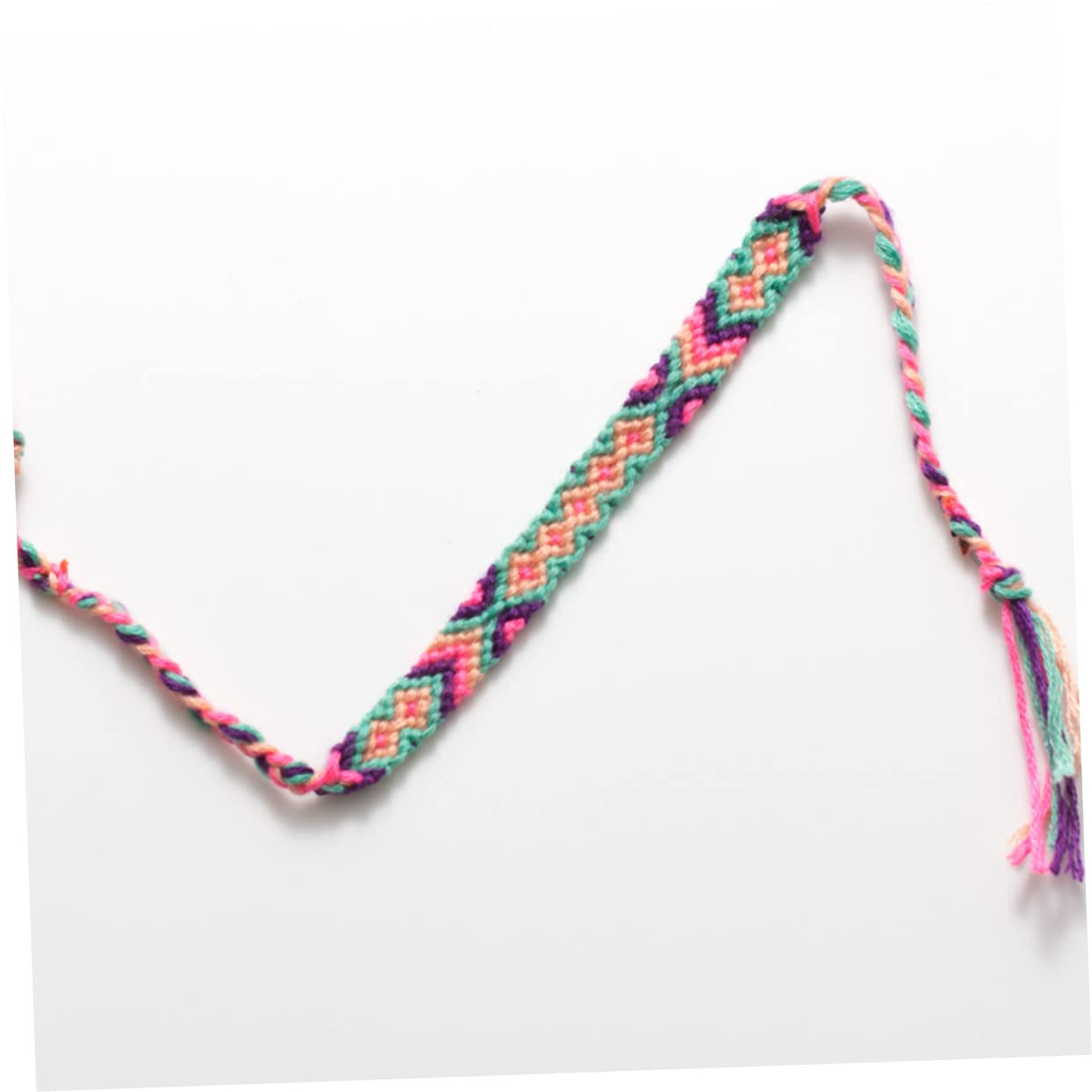 SOIMISS 24piezas Pulseras Étnicas Trenzadas Mano Para Mujer y Niña Colorido Hilo Para Tobillos o Muñecas Accesorios Boho Para Amistad y Festivales