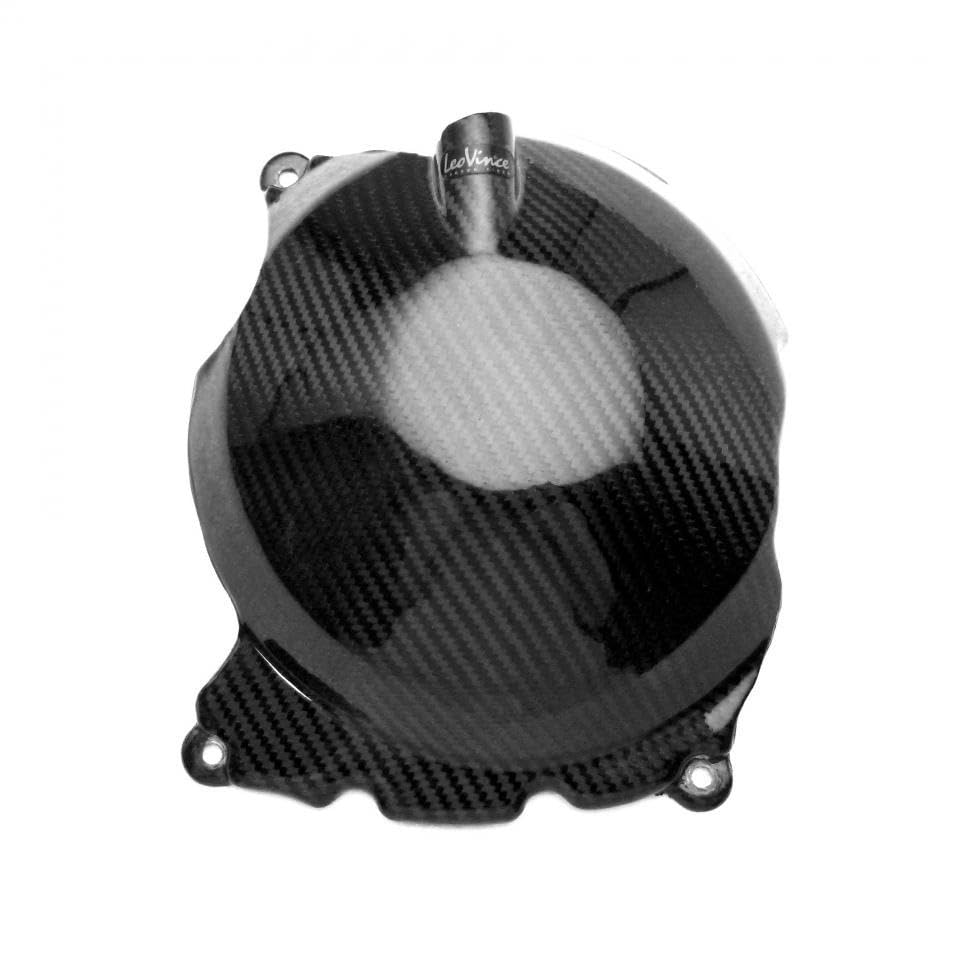 Cache Carter Embrayage Carbone Leovince Compatible avec Moto Triumph 1050 Speed Triple R 2011-12
