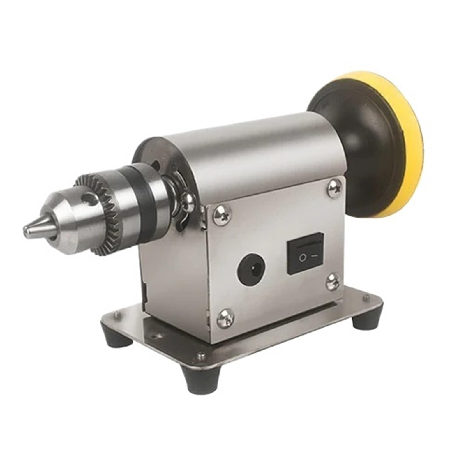 JVDDI Jewelry Rock Mill Polishing Machine Benchtop Polisher Polisher Universal Grinding Machine Bench Lathe Polish(795 and Power)
