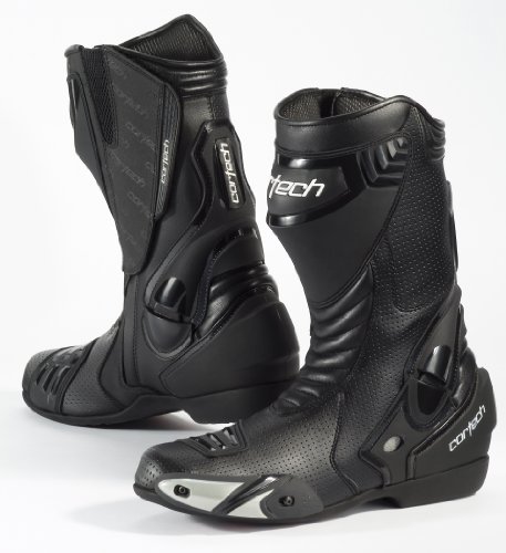 Cortech Men's Latigo Air Road Race Boot(Black, Size 11), 1 Pack