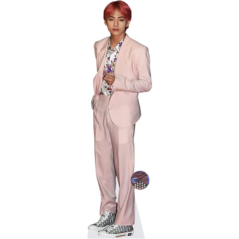 Celebrity Cutouts Life Size Cutout V (Pink Suit)