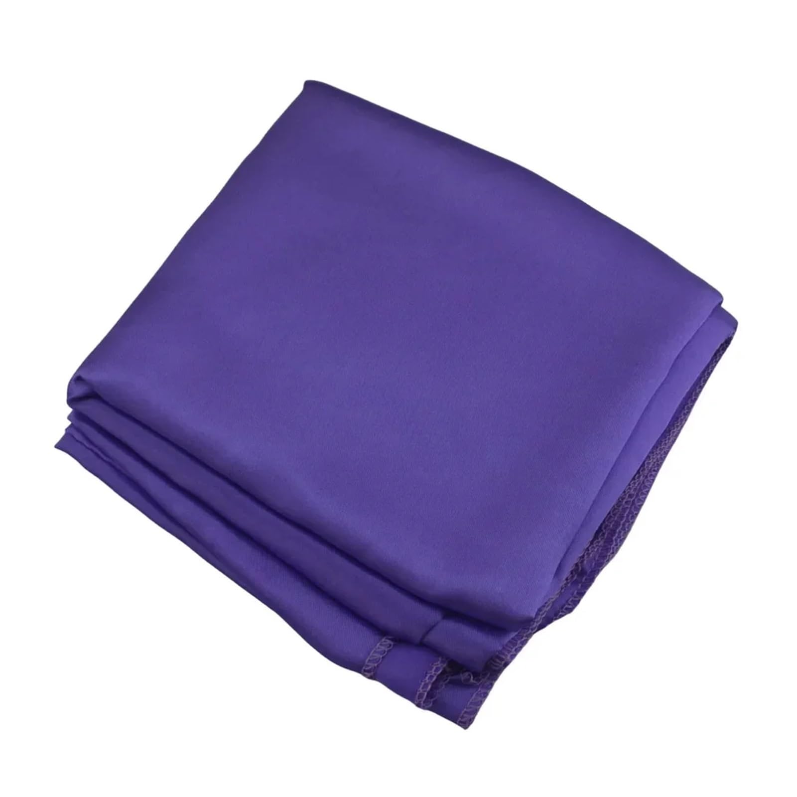 LuMOUzhou Reusable Rectangle Satin Tablecloth Round Satin Tablecloth Multicolor Multiple Sizes(Light Purple,Round 145CM-57INCH)