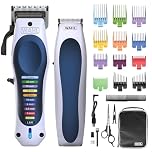 Wahl Clipper Kit Combi Cordless Lithium, Full Haircut Kit, Taper Lever for Fading, Ultra Powerful Battery, Finishing Touches & Beard Maintenance, Scissors & Hair Comb