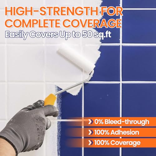 Specialty Tub and Tile Paint, Water-based Tub and Tile Refinishing Kit miniatura 3