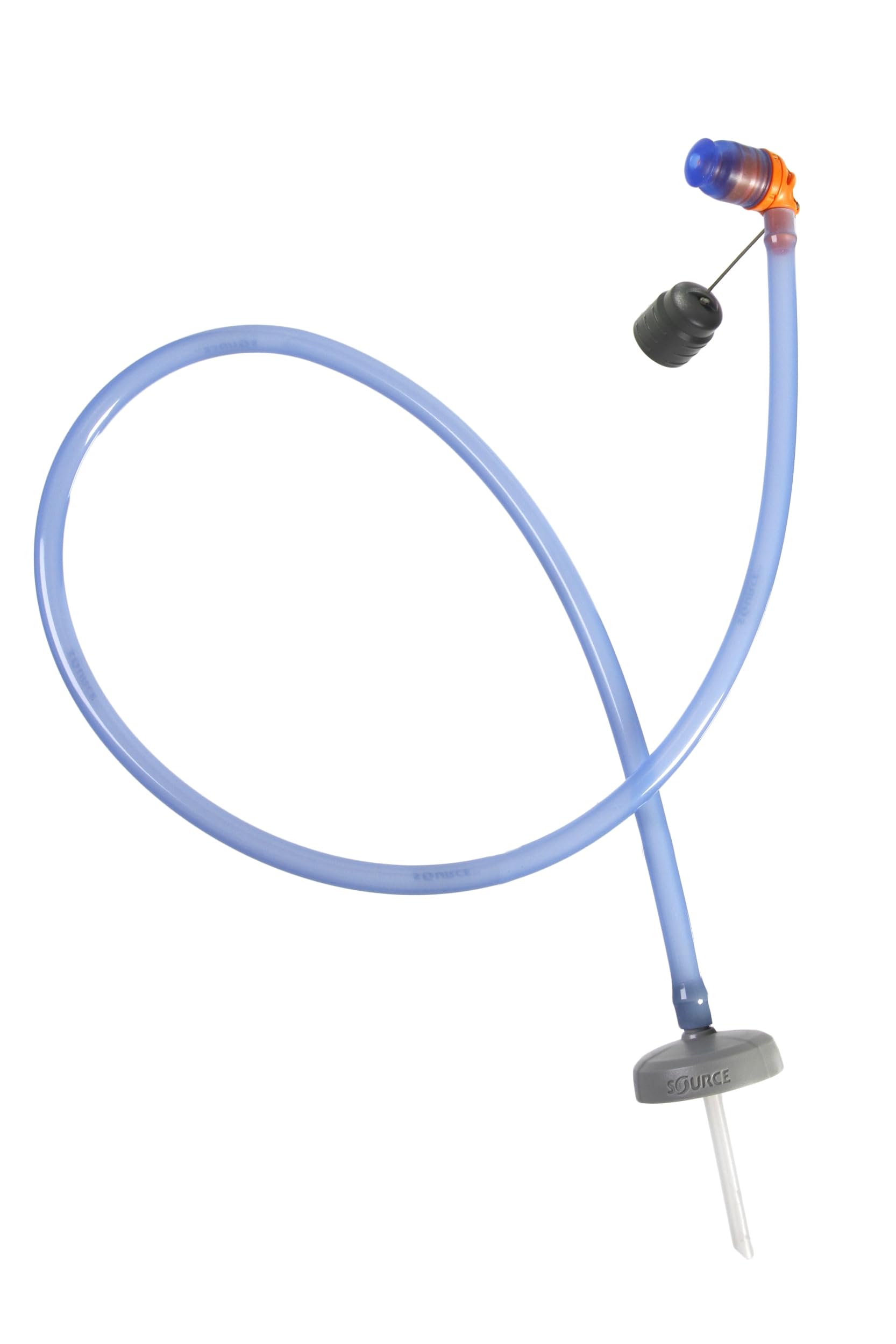 Source Ltd. Nomadic/Jet Trinkschlauch Adapter 15 cm mit 90° Winkel, Grau