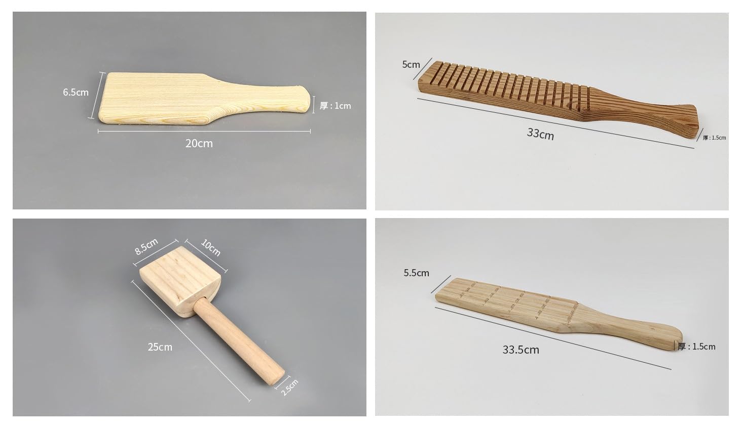 zestaw narzędzi do rzeźby z gliny, drewniane wiosła z gliny, płaska/rowkowa drewniana deska ceramiczna narzędzie, ceramiczna ceramika ceramiczna narzędzie do modelowania błota