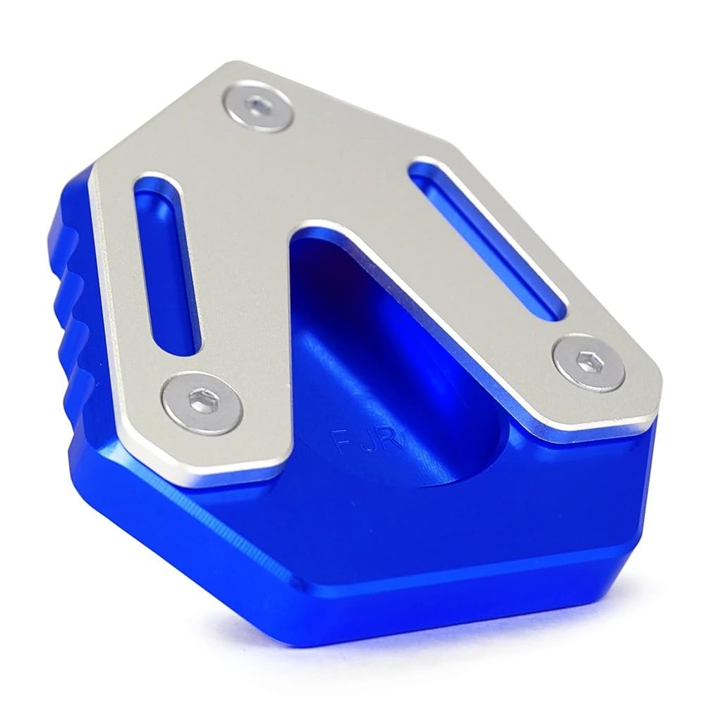 Extension Béquille Latérale Yamaha FJR1300 - Plaque Alu Large Pied Support Moto Noir Anti-Glisse