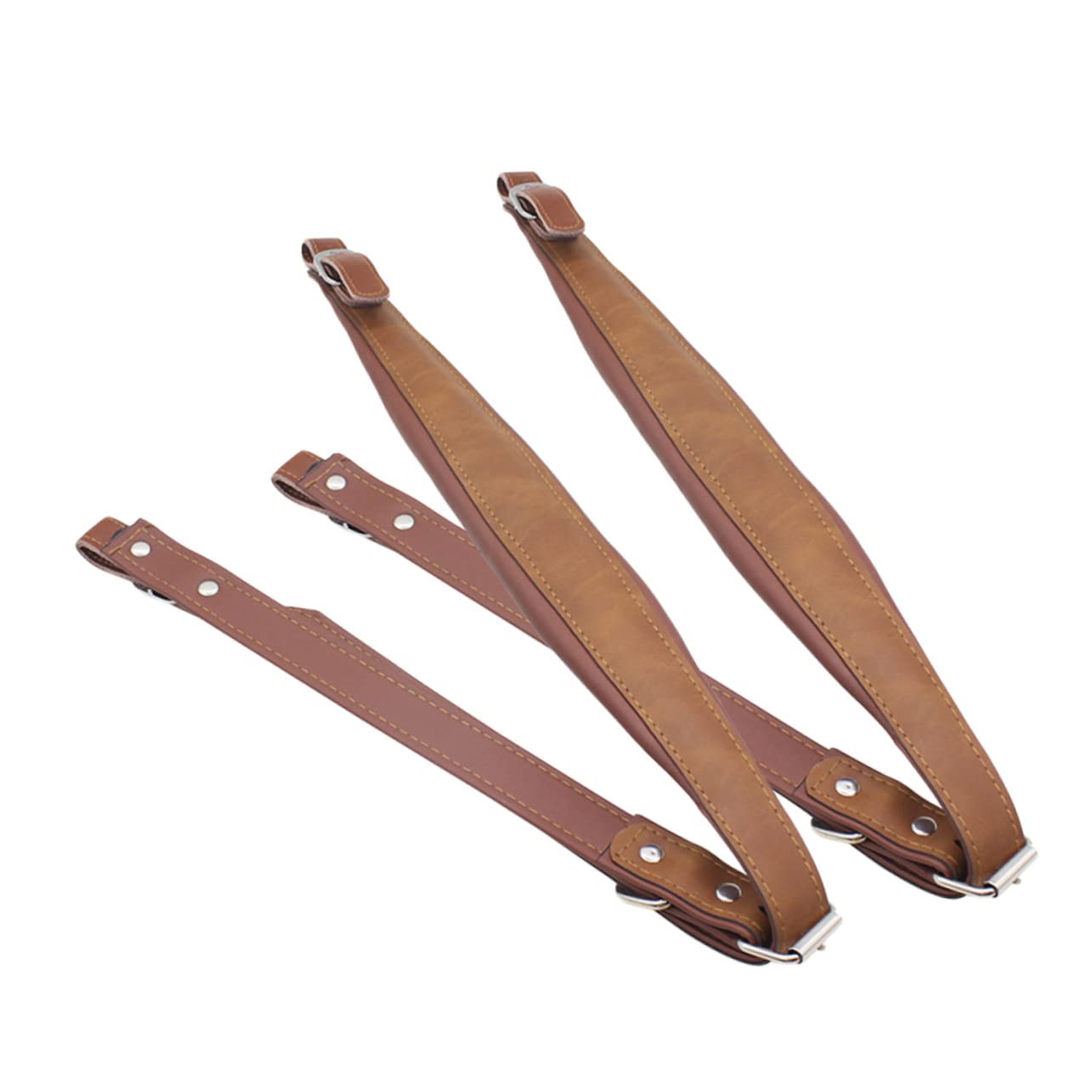 Bretelles Confortable Synthétique Cuir Réglables Accordéon et en Facile 83-110cm, Paire Résistante 16-120 Basses, Installation pour Accordéons pour Musiciens | Accordéon 16 à 120 Basses, Couleur Café, Installation Facile, Port Confortable