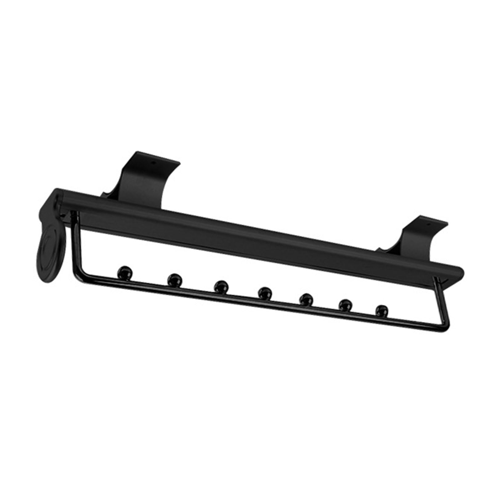 Telescopic Clothes Hanger Rack Storage Device for Wardrobe Vertical and Longitudinal Rod Hanging Expandable Metal