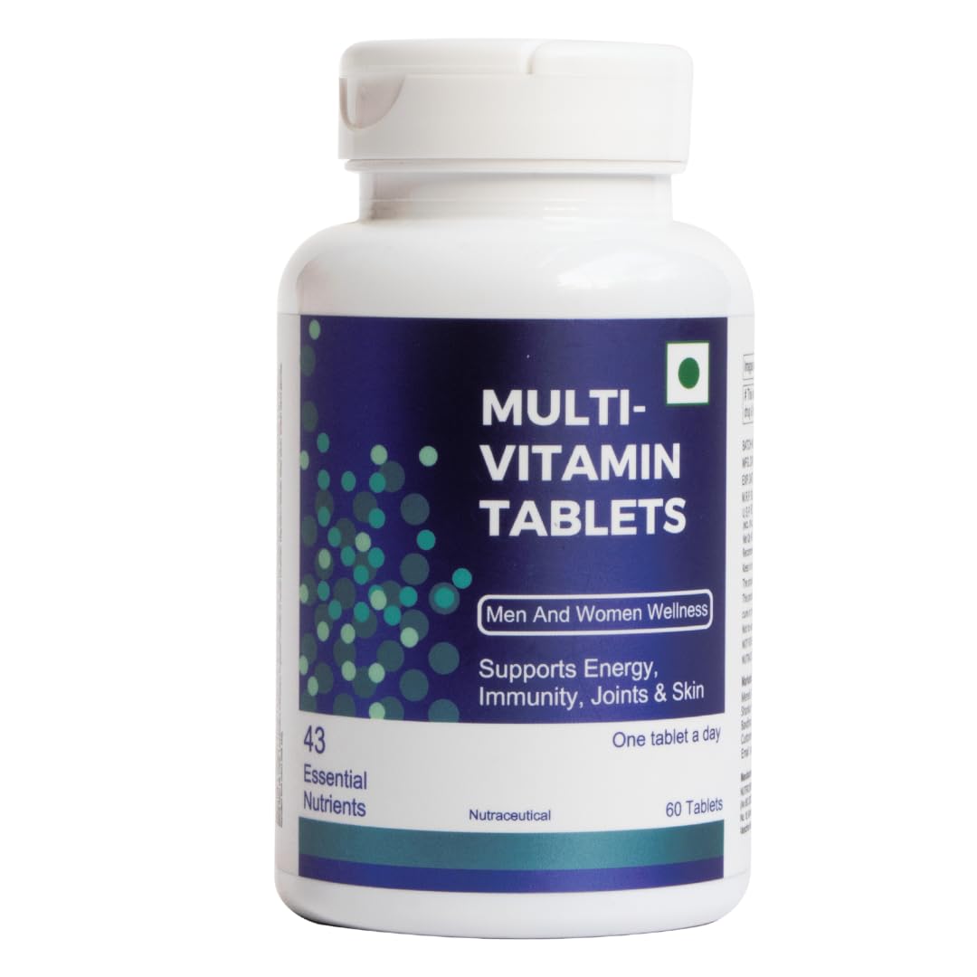 ElectroFizz Multivitamin For Men&Women With Omega3,Probiotics,Vitamin C,D&E,Zinc,Ginseng,Multiminerals For Immunity,Energy,Stamina,Antioxidants,Hair&Skin,Clinically Tested Ingredients- 60 Tablets (B09KBTTDF2) Amazon Price History, Amazon Price Tracker