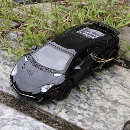 Image of 1:32 Scale Lamborgini Toy Car for Kids Diecast Metal Cars LP750 Die Cast Toy Car Vehicle for Kids Sound Light Pull Back