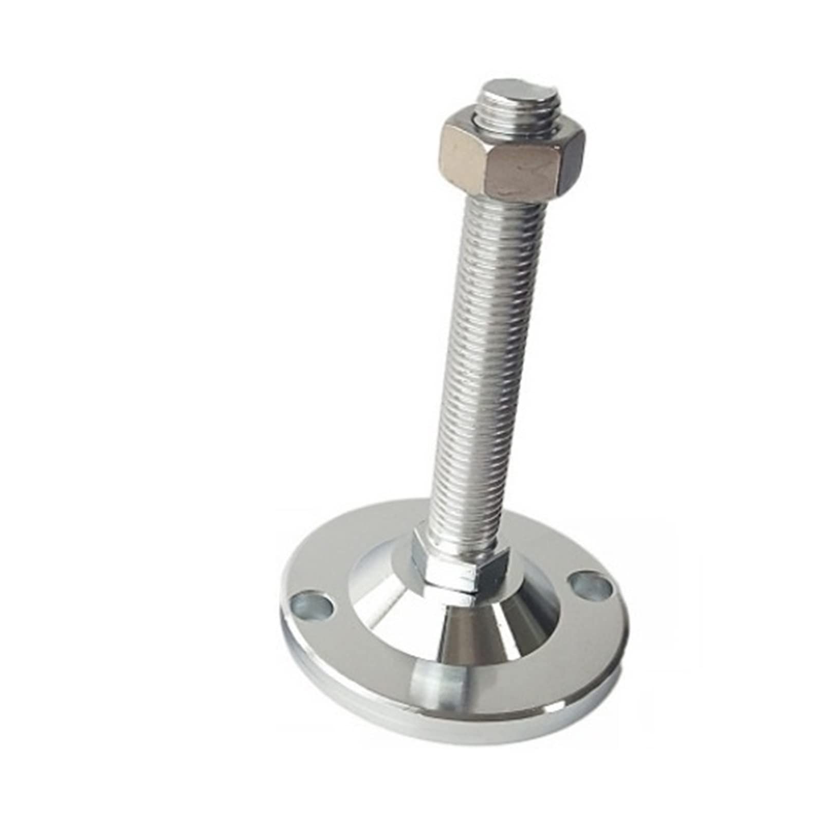 Confezione da 4 piedini di livellamento filettati regolabili, base da 100 | Piedini di livellamento resistenti per armadi, macchinari, banchi da lavoro, mobili, opzioni filettatura M24 M30 (M24 x 300