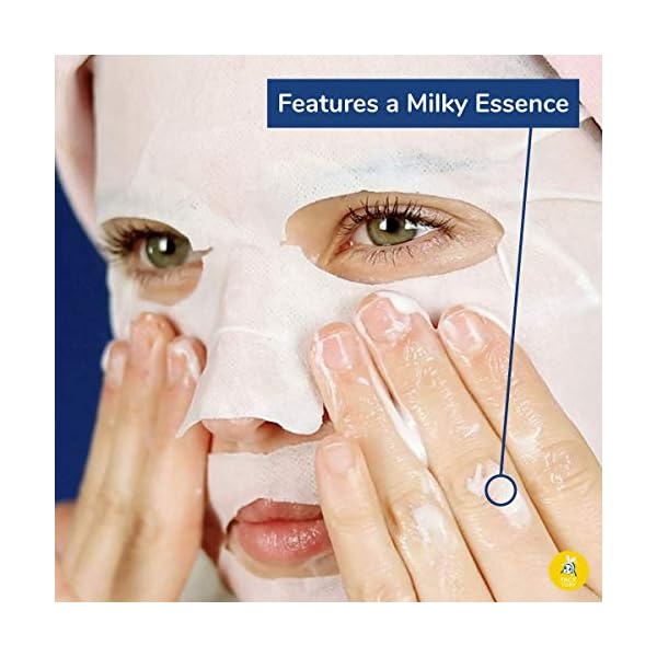 FaceTory-Moon-Velvet-Moisturizing-Cream-with-Jojoba-Oil-Sheet-Mask-Moisturizing-Brightening-and-Anti-Aging-Pack-of-10 FACETORY K Beauty Face Mask Skin Care - MOON VELVET MOISTURIZING Sheet Mask with Sodium Hyaluronate & Shea Butter Cream | Moisturizing Cream Mask (10 Pack)