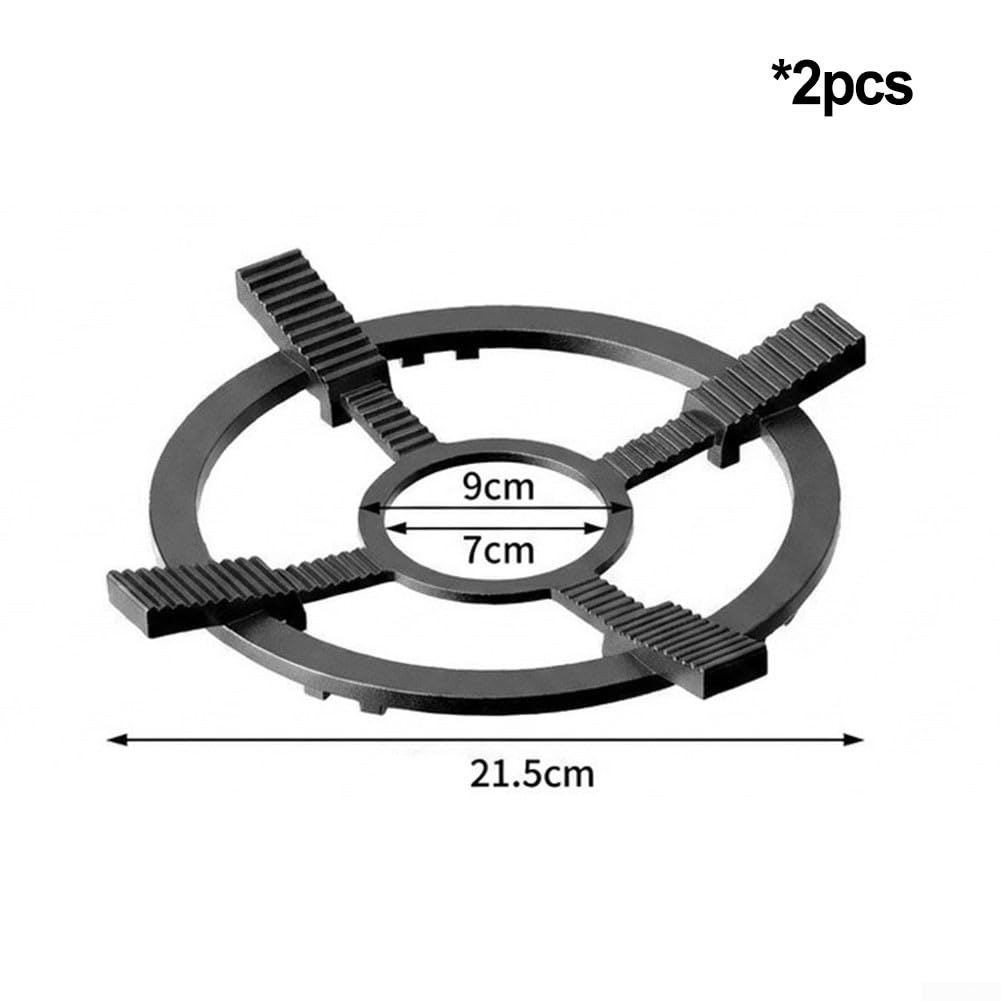 Anillo Reductor Cocina Gas 2 Piezas Para Ollas Pequeñas