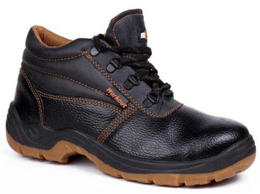 HILLSON Workout PVC Dual Density Steel Toe Safety Shoes for Men (10) Black (B0CJST96PF) Amazon Price History, Amazon Price Tracker