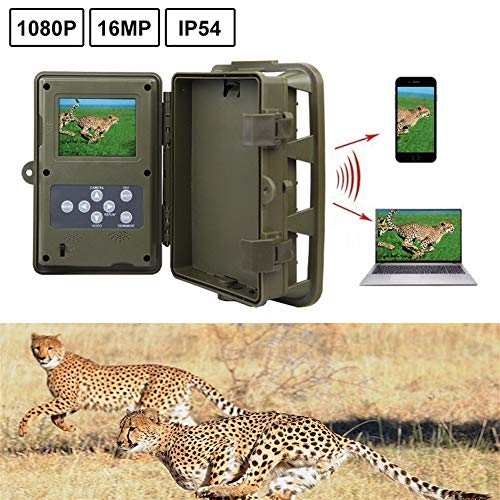 KUANGQIANWEI Wildkamera Jagd-Tracking-Kamera-1080P 0,5s Triggerzeit 16MP Kamera-Nacht Infrarotabfragung Kamera-Tracking… – Bild 4