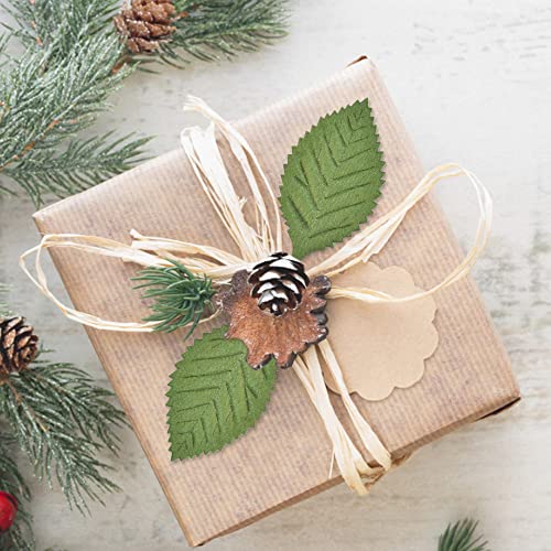 FIGFYOU Foglie Artificiali di Seta di Foglie Verdi...