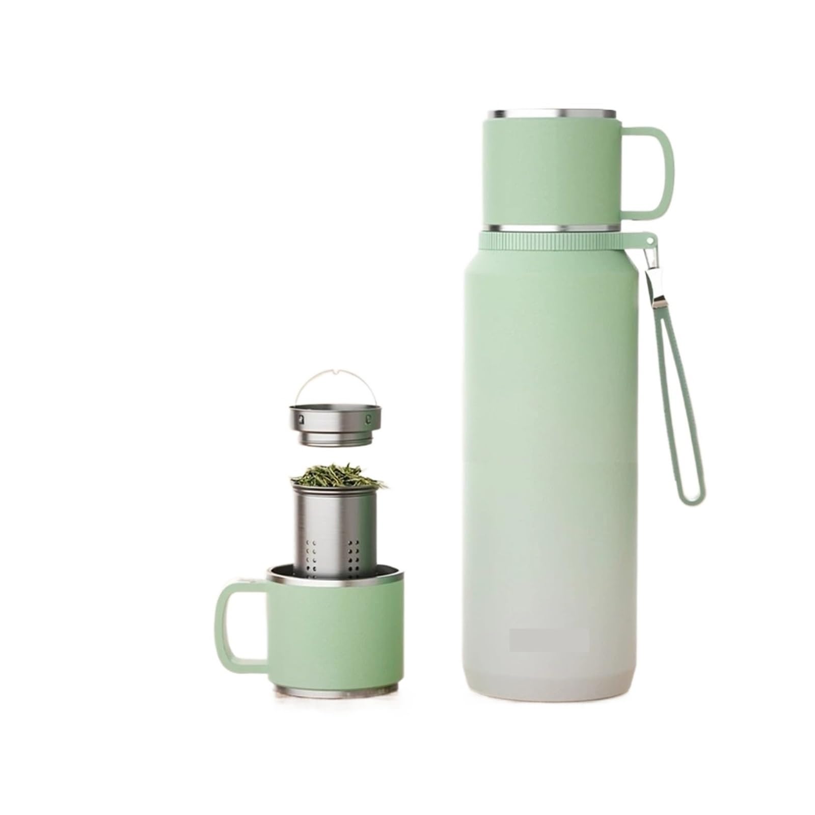 1 5L water bottle Stainless Steels Vacuum Flask Hot Coffee tea Water Heat Preservation Bottles Cold Tumbler drinkware