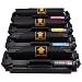 Toner Kingdom Compatible HP 410X CF410X CF411X CF412X CF413X Toner Cartridge for HP Color LaserJet Pro MFP M477fdn M477fdw M477fnw M452DN M452dw M452nw M377dw -Black, Cyan, Yellow, Magenta