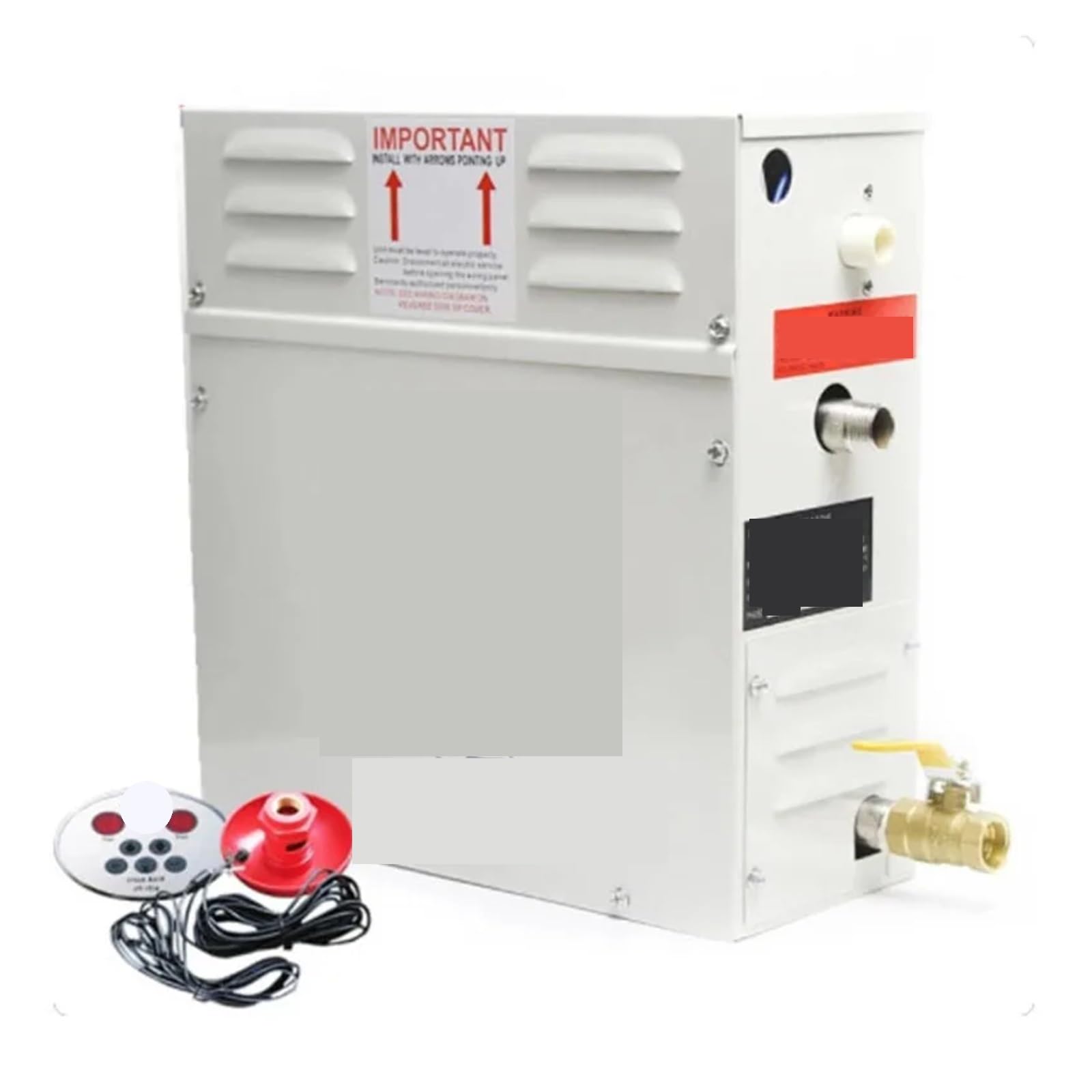 Piec do Sauny, Generator pary do prysznica Domowa maszyna parowa Wyposażenie sauny Sauna SPA Prysznic parowy z cyfrowym sterownikiem(6k)