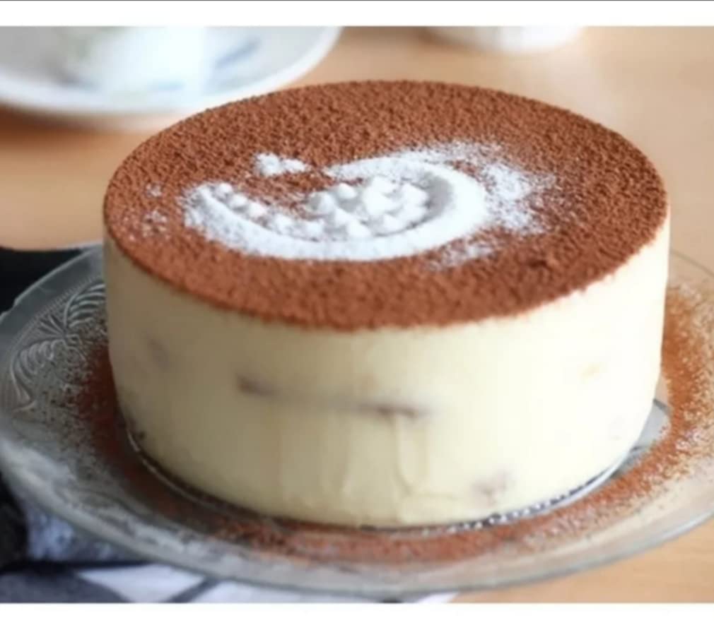 16 szablonów do kawy cappuccino i ciast dekoracja kakao