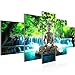 Produktbild Runa Art - Bilder Buddha Wasserfall 200 x 100 cm 5 Teilig XXL Wanddekoration Design Blau Grün 503551b
