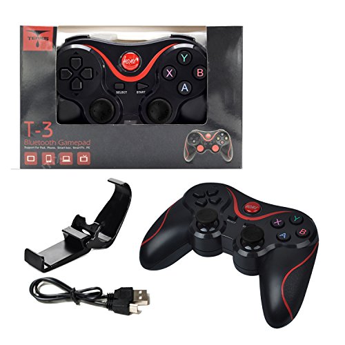 Preisvergleich Produktbild Wireless Gamepad für Android und PC Bluetooth Controller + Smartphonehalter