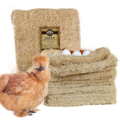 Windy Ridge Co. Chicken Nesting Pads 10 Pack, 13" x 13