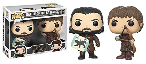 Funko Pop! Game Of Thrones - Jon Snow &Amp; Ramsay Bolton, Battle Of The Bastards 2 Pack Collectible Figure