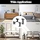 Toionmm 4 Stück Anti Shake Abstandshalter, Verstellbares Anti Shake Bettrahmen Werkzeug, Bett Abstandhalter Wand 30-110mm, Kopfteil Stopper für Betten, Sofas