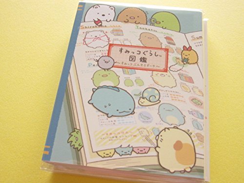 San-XSumikko Gurashi Folding Memo Pad Picture Book Blue
