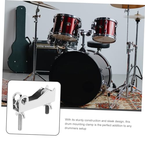 Abrazadera Fija para Montaje de Cowbell Jazz Drum miniatura 6