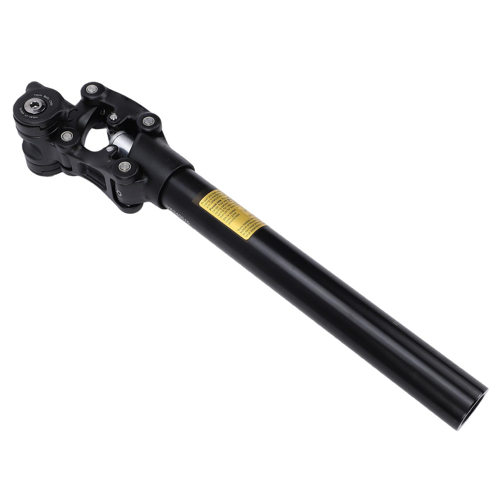 Generic Sztyca Amortyzowana ze Stopu Aluminium do Rowerów Górskich, Kompaktowa Regulacja Zapewniająca wygodę, Sztyca Siodła Rowerowego 30,9 Mm dla Rowerzystów