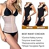 Nebility-Women-Waist-Trainer-Shapewear-Tummy-Control-Waist-Cincher-Slim-Body-Shaper-Workout-Girdle-Underbust-Corset Nebility Womens' Waist Trainer Tummy Control Waist Cincher Slim Body Shaper (Beige, M)