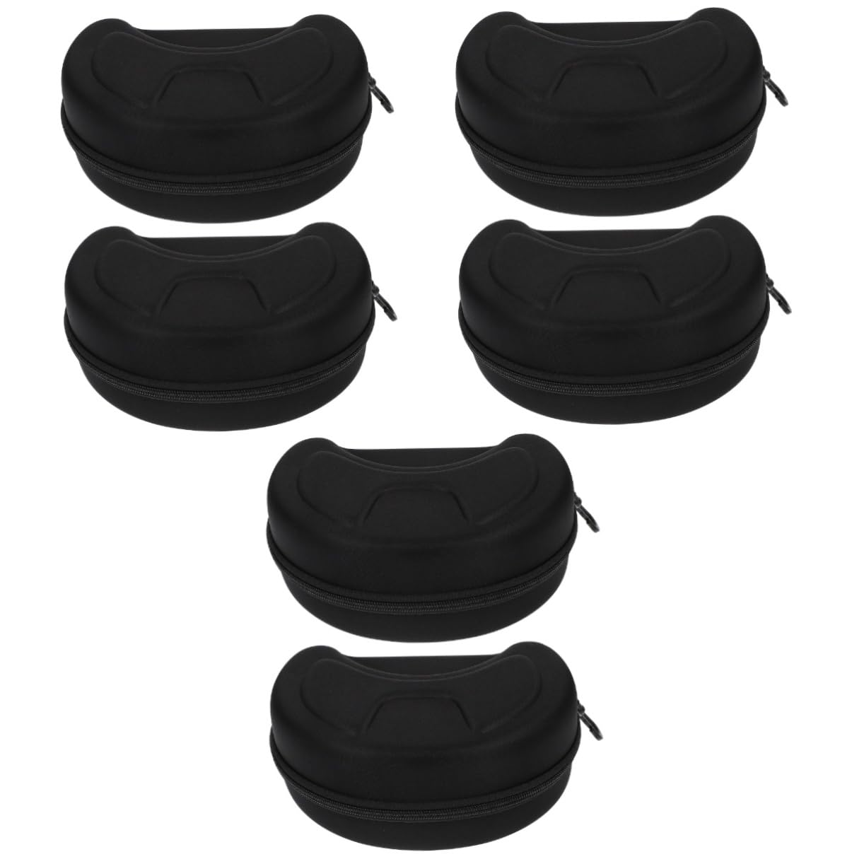 FRCOLOR Boxen Für Schneebrillen Hartschalen -brille Fall Großes Sonnenbrillenetui Brillenetuis Über Brillengläsern Skibrillenetui Schnapsgläser Brillenboxen Eva Black