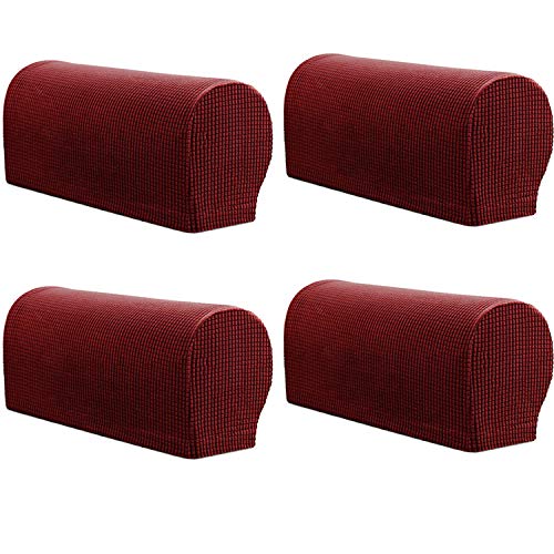 Fundas elásticas para reposabrazos de sillón y sofás protectores elásticos pack 4