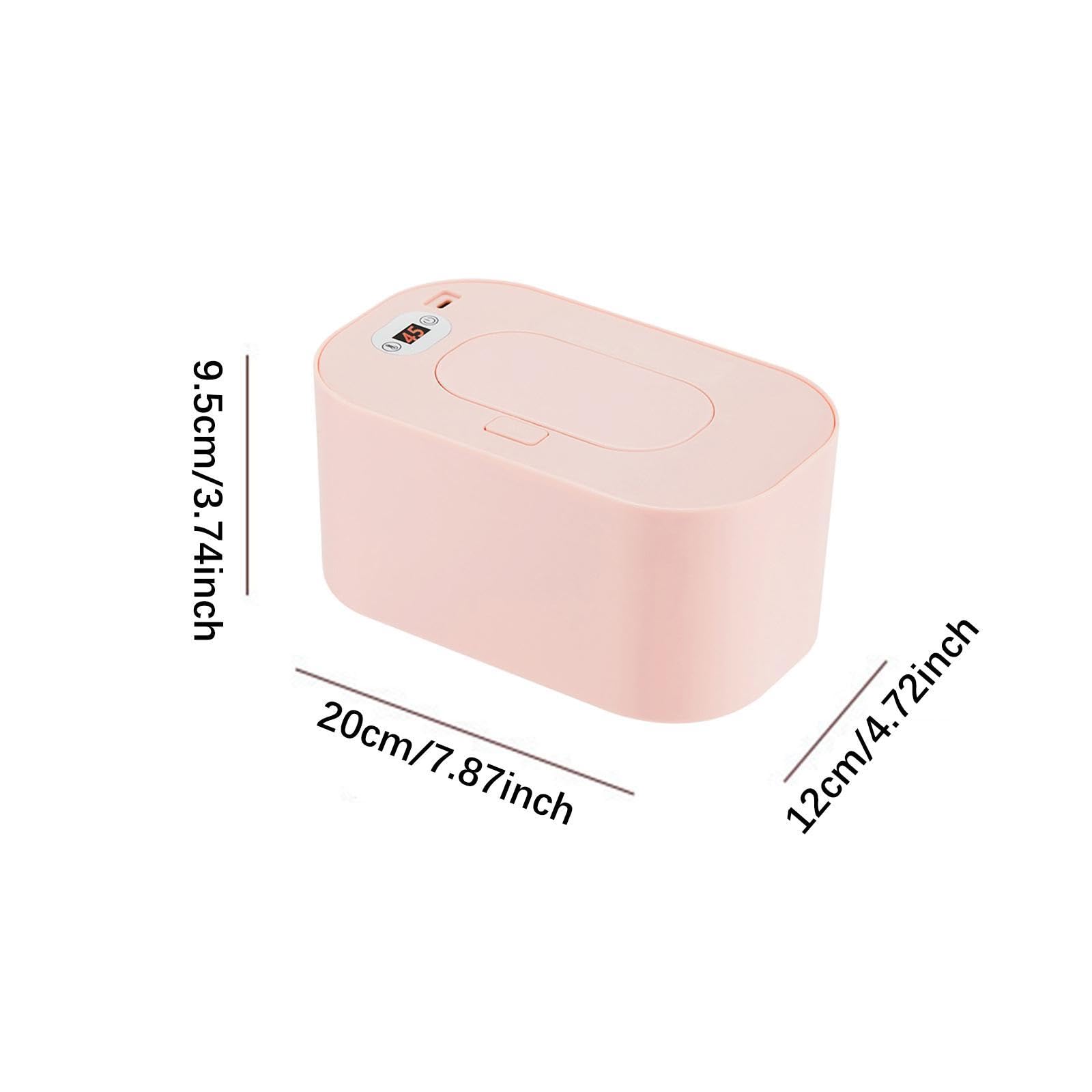 Chauffe-lingettes Humides avec Contrôle Intelligent de La Température. Distributeur de Lingettes Humides. Chauffe-lingettes Humides, Présentoir Pink Tem
