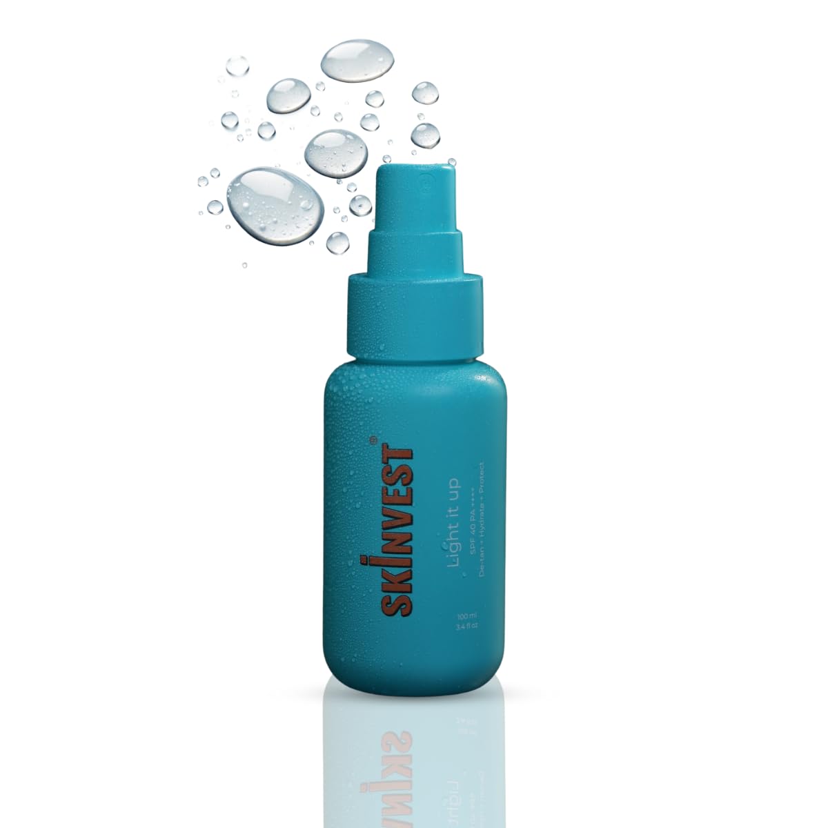 - Light It Up SPF 40 PA++++ Sunscreen Body Spray | No White Cast, Non-Greasy & Alcohol-Free | De-Tan, Brighten & Hydrate Body Skin | Easy Reapplication | 100ml