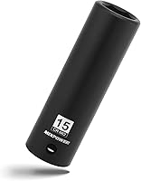 Vista 14 de MIXPOWER Enchufe de impacto profundo de 1/2", CR-MO, 1.496 in, 6 puntos, tuerca de eje de grado de impacto para una fácil extracción