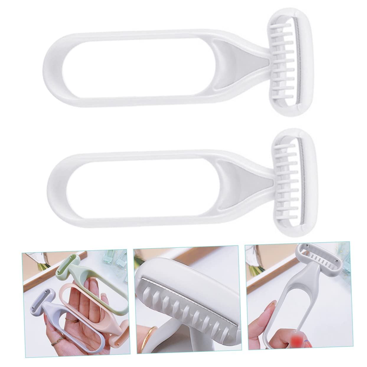 IWOWHERO 2sets Hair Removal for Women Body Hair Trimmer Remover Tool Facial Remover Leg Shavers Beauty Tool 2pcs*2