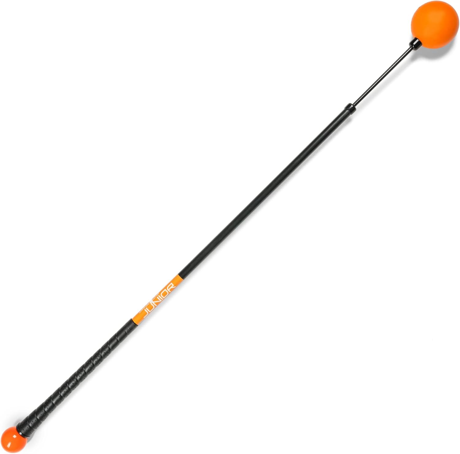 Orange Whip Golf Swing Trainer Aid Patented & Made in USA for Improved Rhythm, Flexibility, Balance, Tempo, and Strength *American Made* Junior - 38"