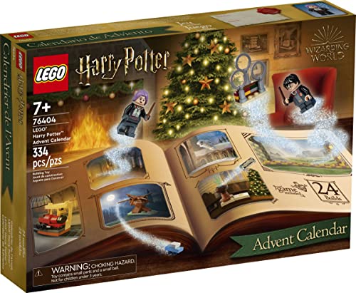 LEGO 76404 Harry Potter Adventskalender 2022 mit Brettspiel, 7 Minifiguren, Film-Szenen und Spielzeug Zubehör… – Ansicht 4