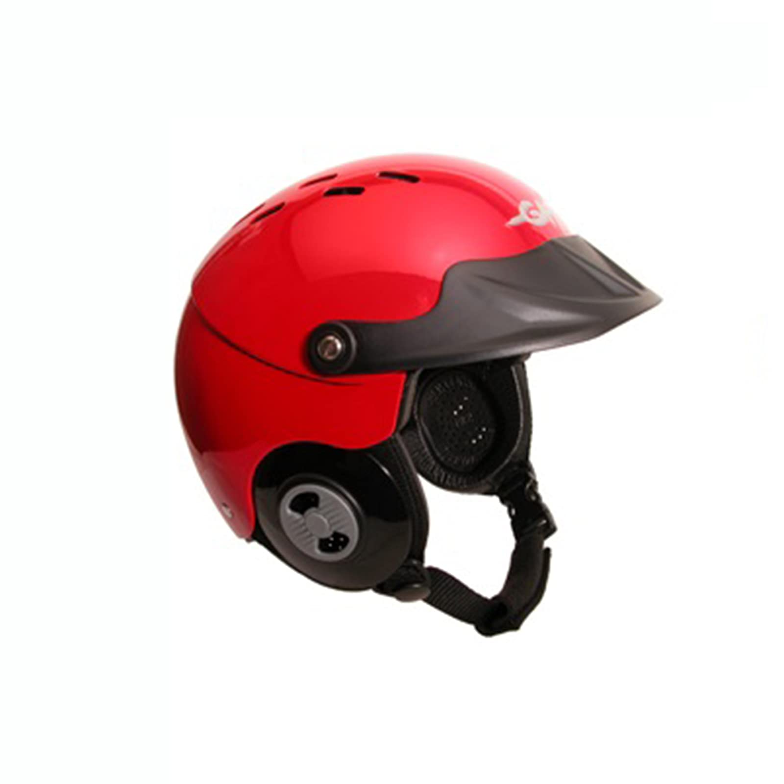 Gath Gedi Helmet with Peak - Red - 2XL