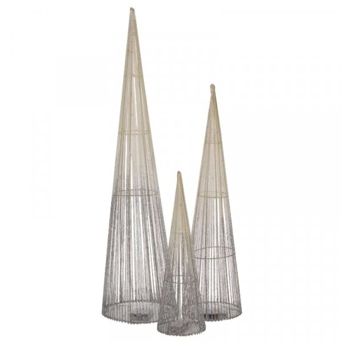 Verlichte kerstboom met 3 warmwitte 2D-geschenkdozen